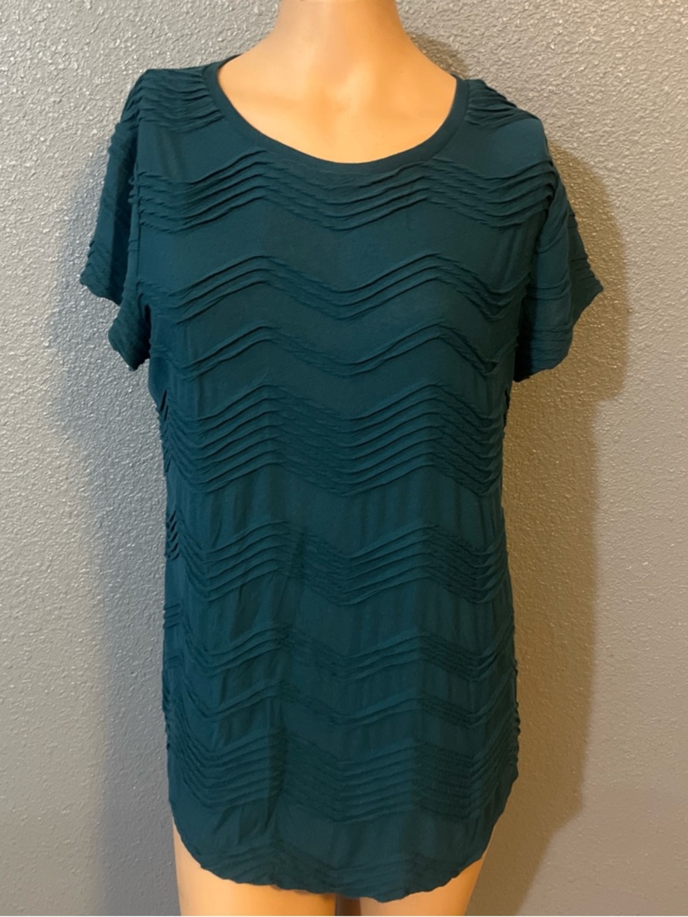 Simply Vera Vera Wang Deep Teal Knit Top